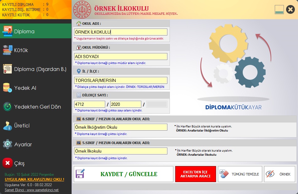 Diploma Uygulaması Ekran Görüntüsü 6